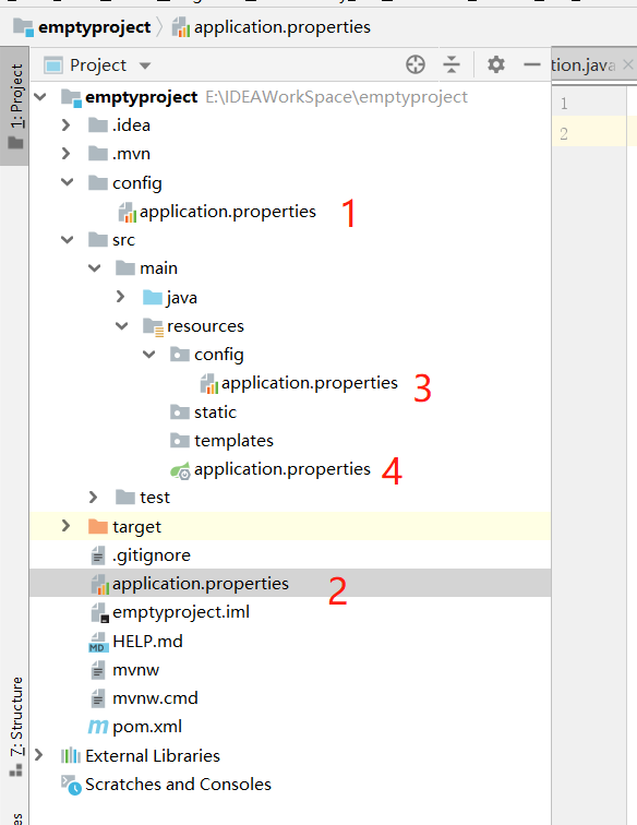 Springboot系列理解application.properties和application.yaml_spingtboot的是