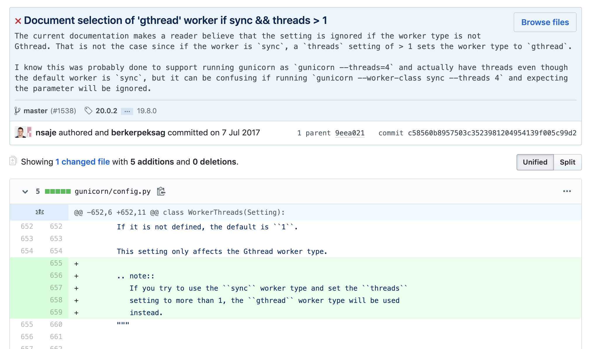 gunicorn 19.4.1版本以下使用gthread模式报错，Entry point（‘gunicorn.workers