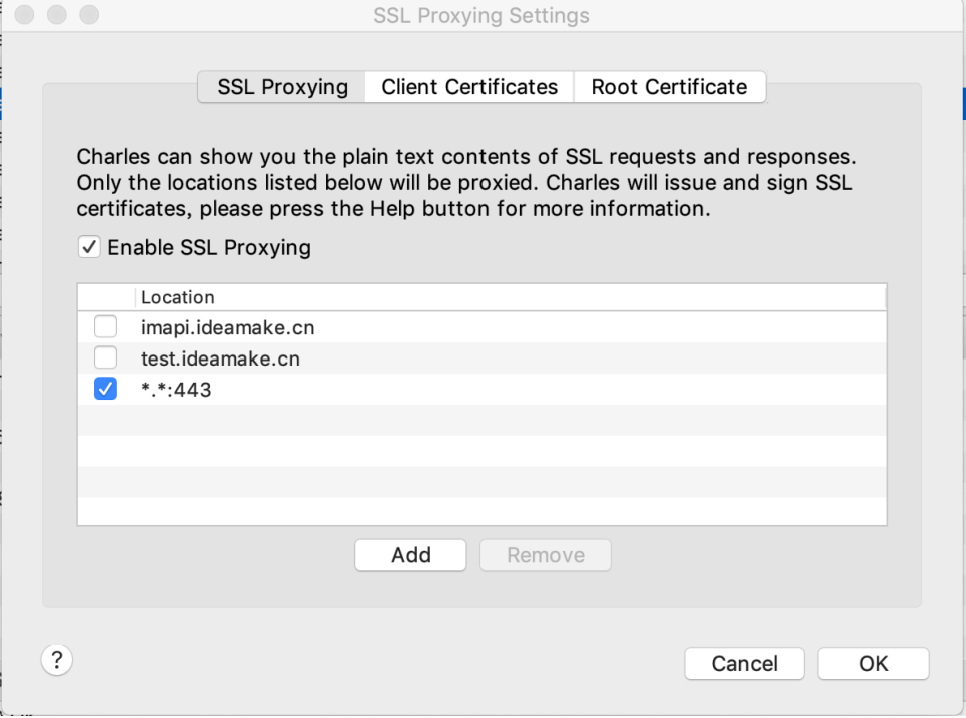 charles配置https拦截