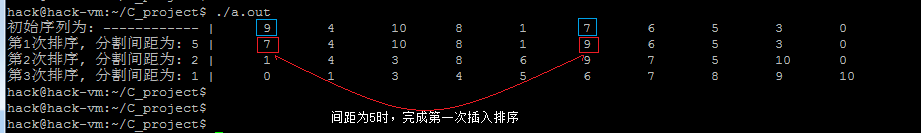 希尔排序