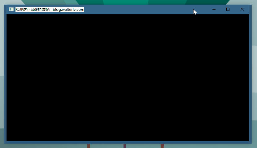 without WindowChrome frame in Windows 10