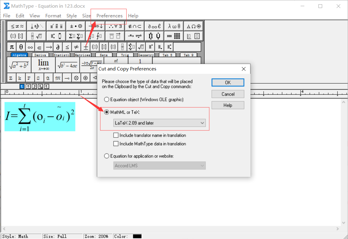 MathType与word/ppt2016版本融合 + Mathtype转换LaTex小技巧_ppt怎么和mathtype连接-CSDN博客