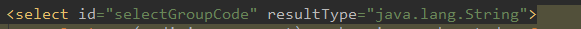 java.lang.IllegalArgumentException: Result Maps collection does not contain value for java.lang.Stri