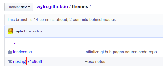 submodule commit