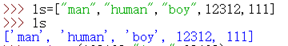 python中序列类型及操作