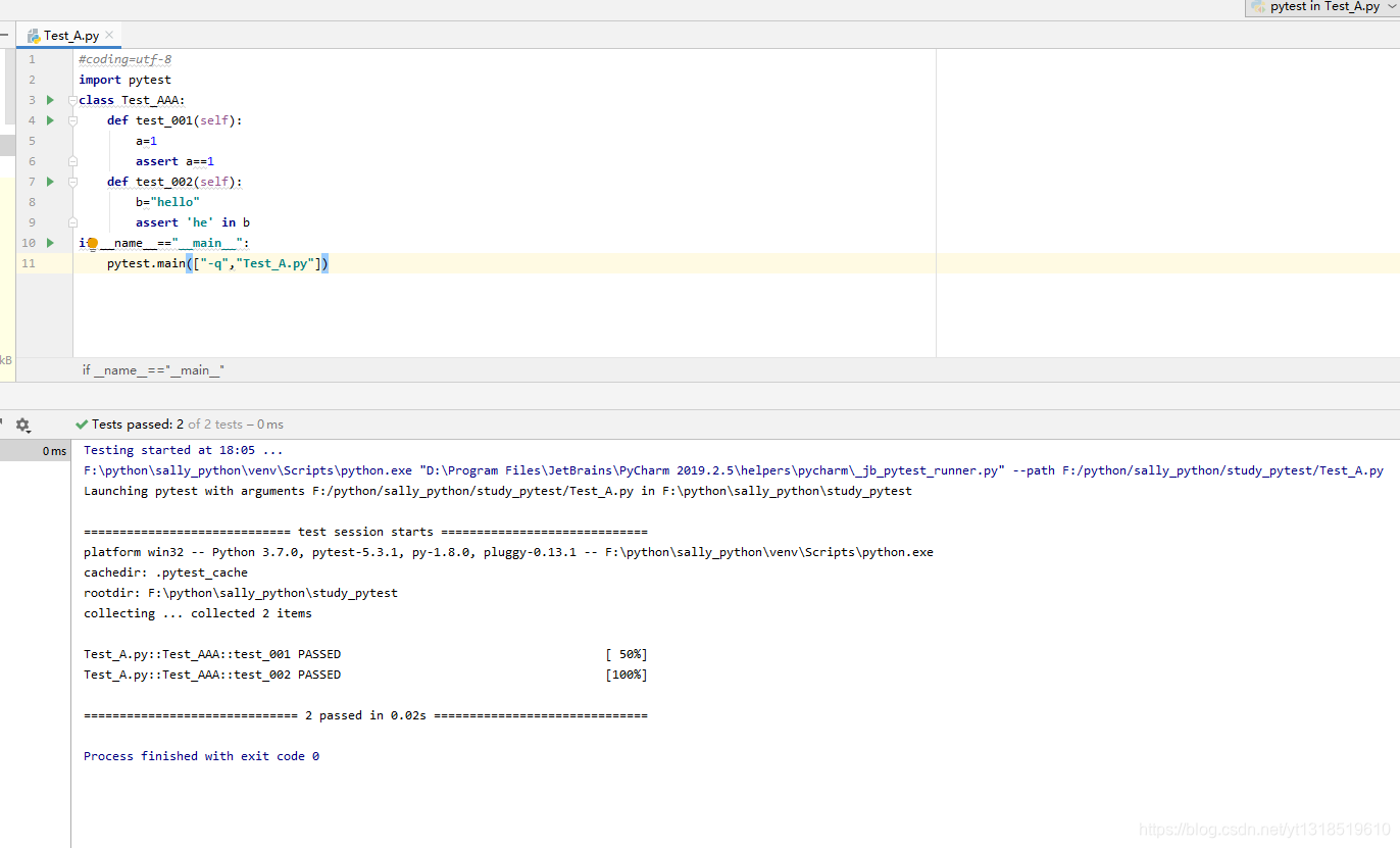 pytest+pycharm环境配置_pychmd +pytest环境安装-CSDN博客