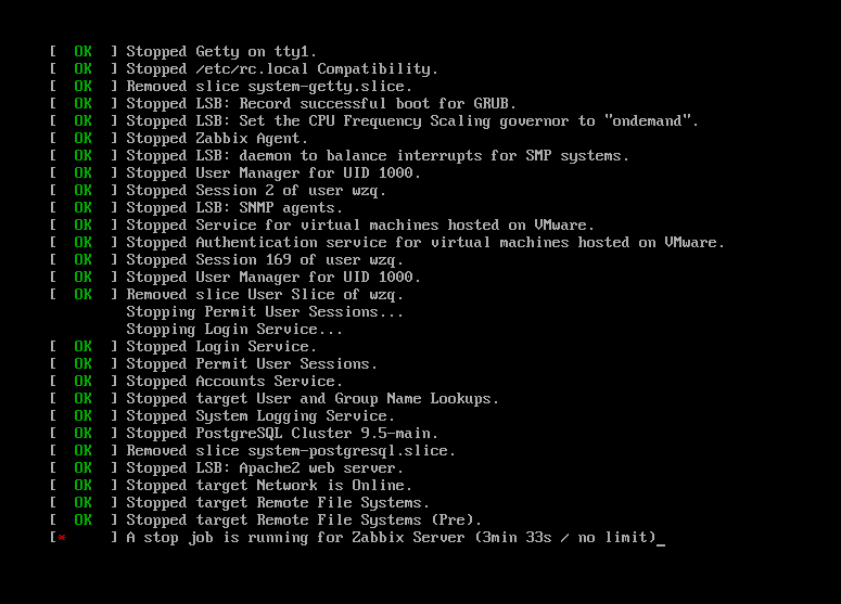 Linux重启提示“A stop job is running for“CSDN博客