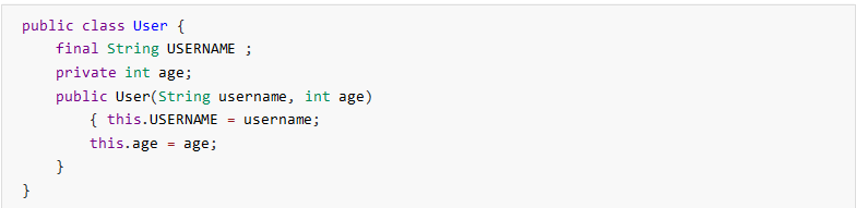 JDK1.9-ﬁnal关键字