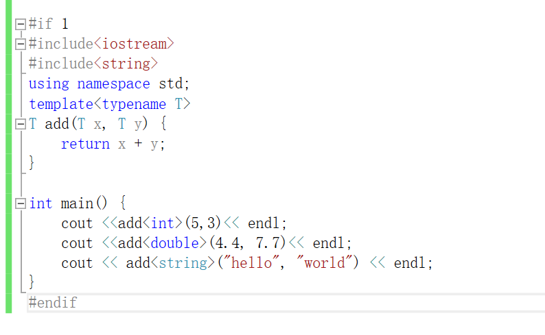 From C to C ++ quick start (5 function template) - Programmer Sought