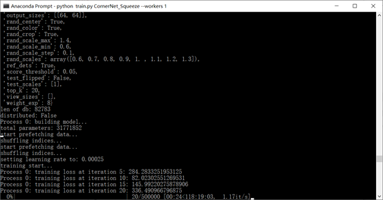 windows下pytorch运行cornernet教程
