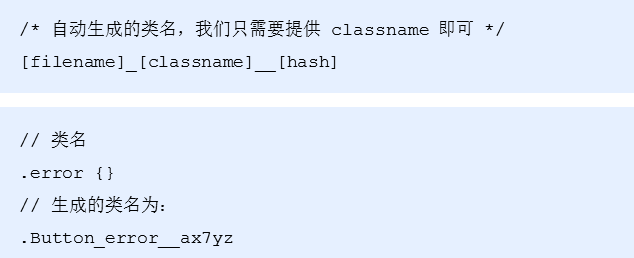 [外链图片转存失败,源站可能有防盗链机制,建议将图片保存下来直接上传(img-YOnp9OOs-1575111367700)(images/css-modules.png)]