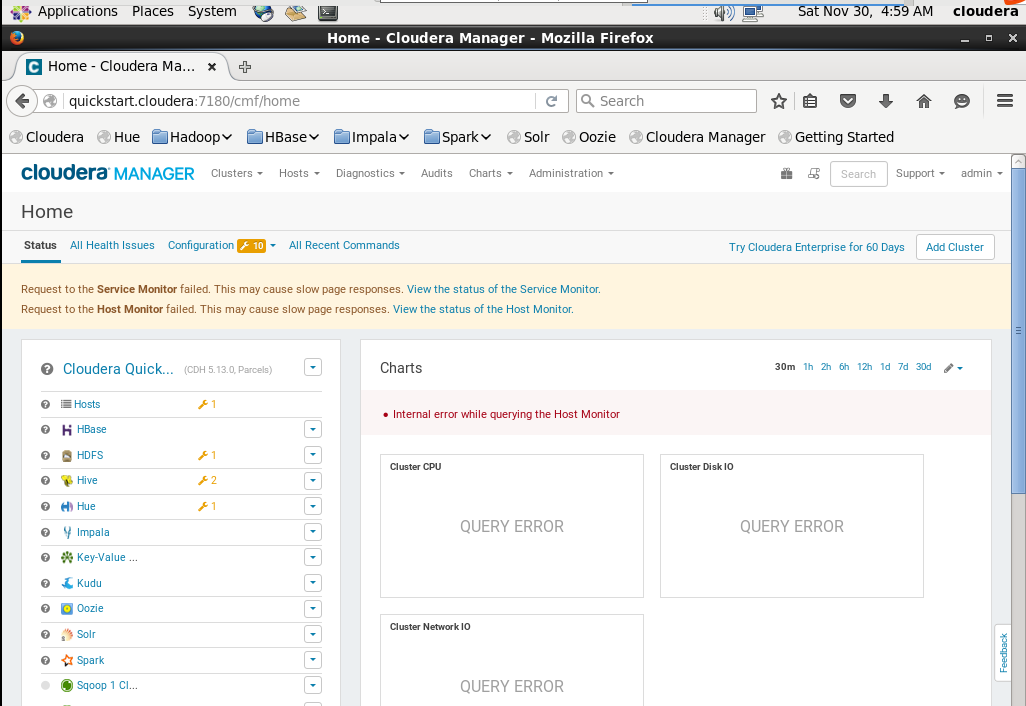 Cloudera QuickStart VM安装使用_download the cloudera quickstart vm-CSDN博客