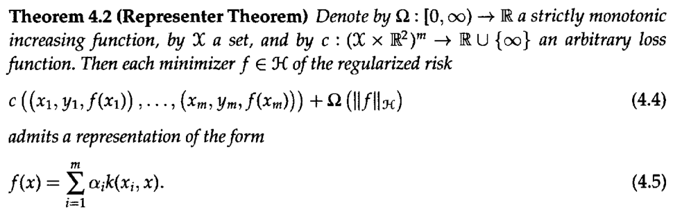 结合KSVM理解再生核希尔伯特空间(RKHS)中的表示定理(Representer Theorem)_ZLBryant的博客-CSDN博客