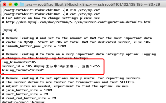 mysql实现主从复制(实操及原理)_从数据库执行start slave前要干嘛
