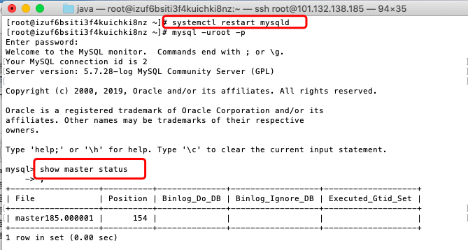 mysql实现主从复制(实操及原理)_从数据库执行start slave前要干嘛