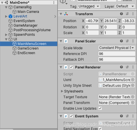 Unity2019 UIElement 笔记（十五）UIElementsUniteCPH2019案例简单介绍