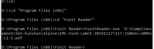 FoxitReader pdf open, directing 