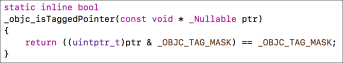 isTaggedPointer