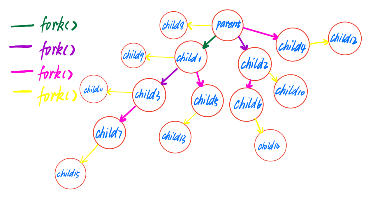 fork()函数的总结_c++ fork函数在哪个库CSDN博客