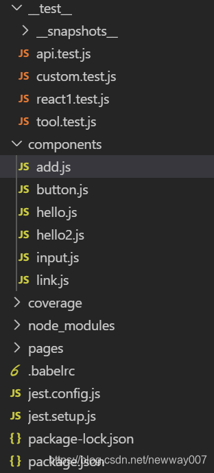 jest文件夹一览
