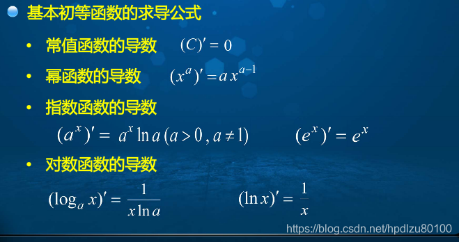 高等数学学习笔记——第二十三讲——导数运算法则_导数的运算法则公式-CSDN博客