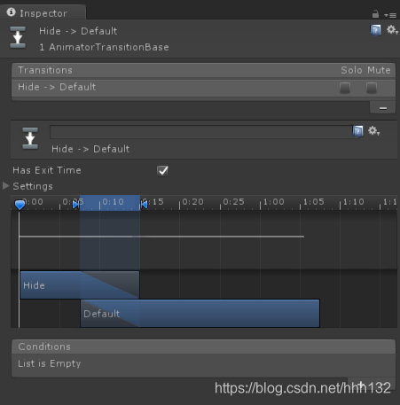Unity Animator入门:使用Animator和trigger参数做简单的UI动画_王文珏的博客-CSDN博客_unity动画trigger