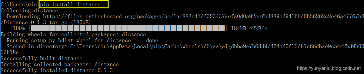 Py之distance:distance的简介、安装、使用方法之详细攻略-python黑洞网