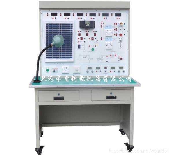The solar photovoltaic power generation system training device QY-T03