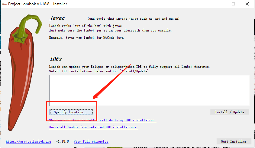 Eclipse (sts) and Idea install lombok plugin - Programmer Sought
