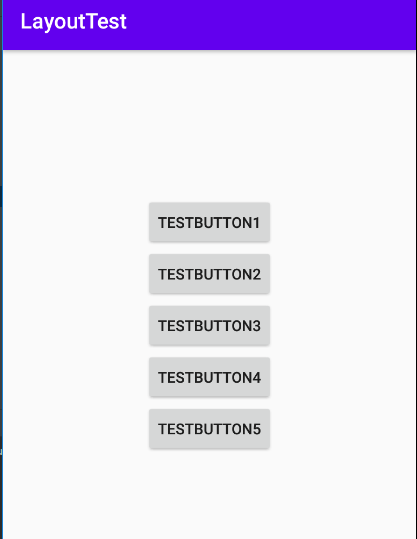 [外链图片转存失败,源站可能有防盗链机制,建议将图片保存下来直接上传(img-QhXqQhA9-1575445303464)(./LinearLayoutTest2.png)]通过权重控制按钮的位置