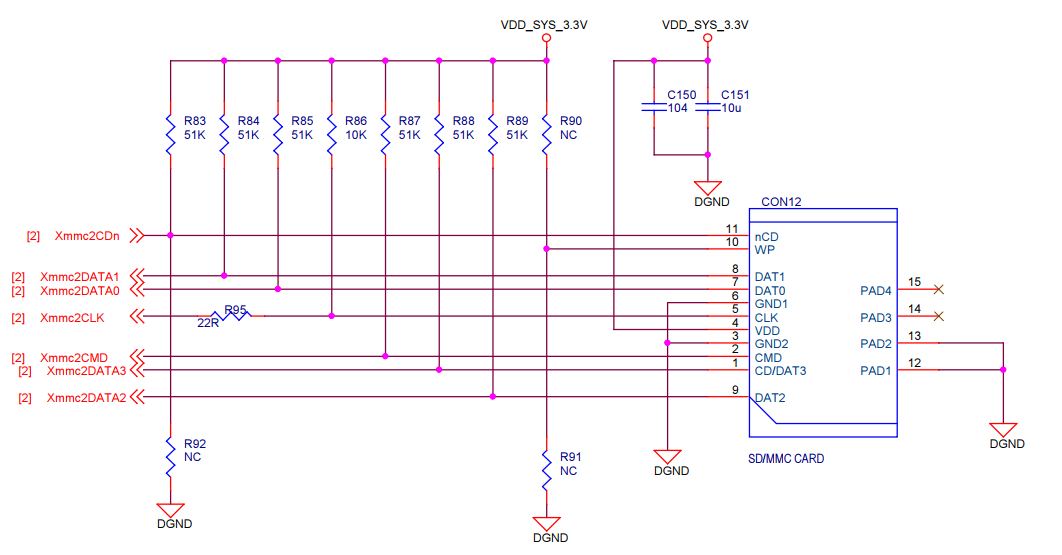 一,sd卡接线及介绍