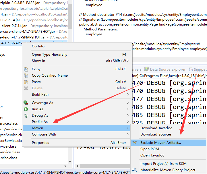 移除maven dependencies里面的某个jar_移除maven dependencies 中的jarCSDN博客
