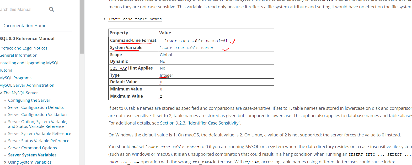 mysql8设置表名大小写不敏感（lower_case_table_names=1） 程序员大本营