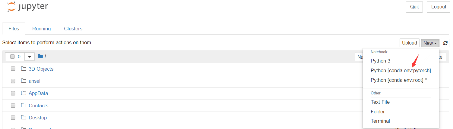 通过pip安装pytorch，解决jupyter notebook中不能使用torch的问题（ModuleNotFoundError：No ...
