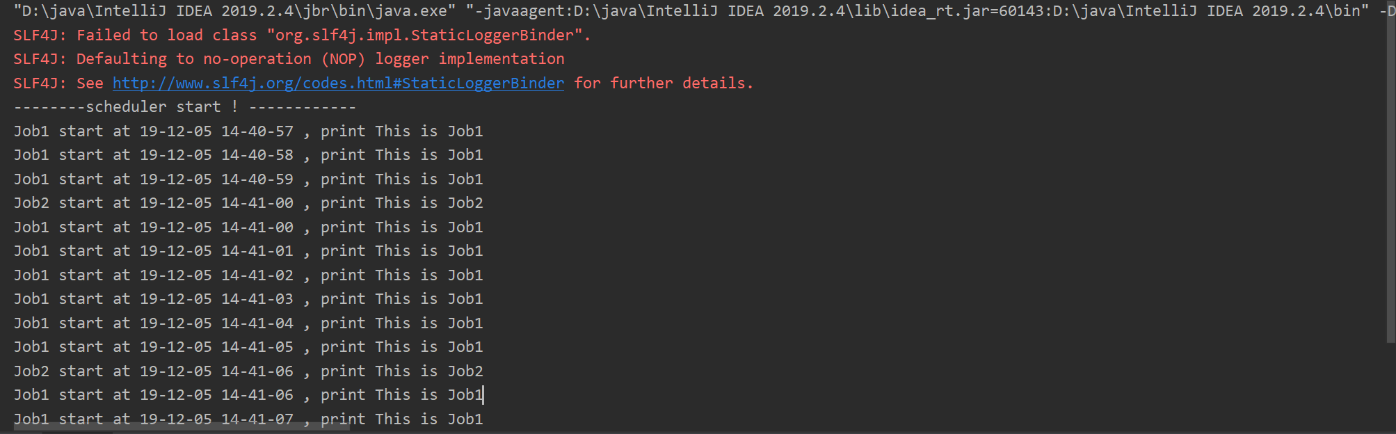 Java timing scheduling tool quartz - Programmer Sought