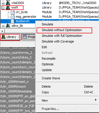 Modelsim基础使用一_modelsim transcript-CSDN博客