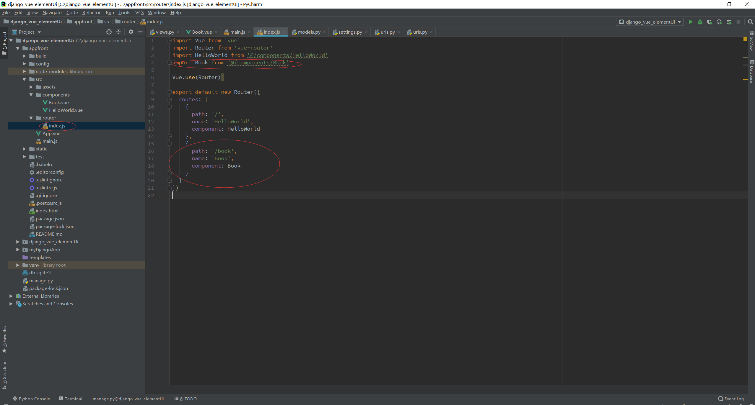 pycharm+python+django+vue+elementUi搭建web项目_vue elementui python-CSDN博客