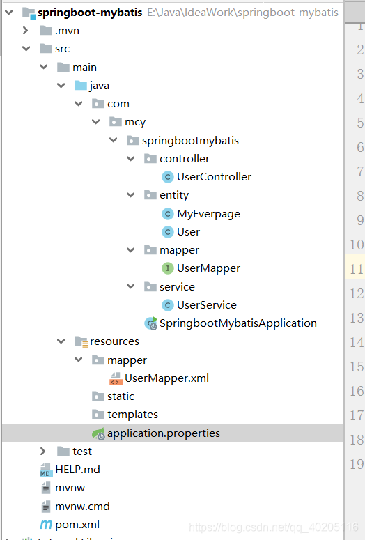 SpringBoot整合MyBatis完整详细版_详细说一下springboot整合mybatis的流程-CSDN博客