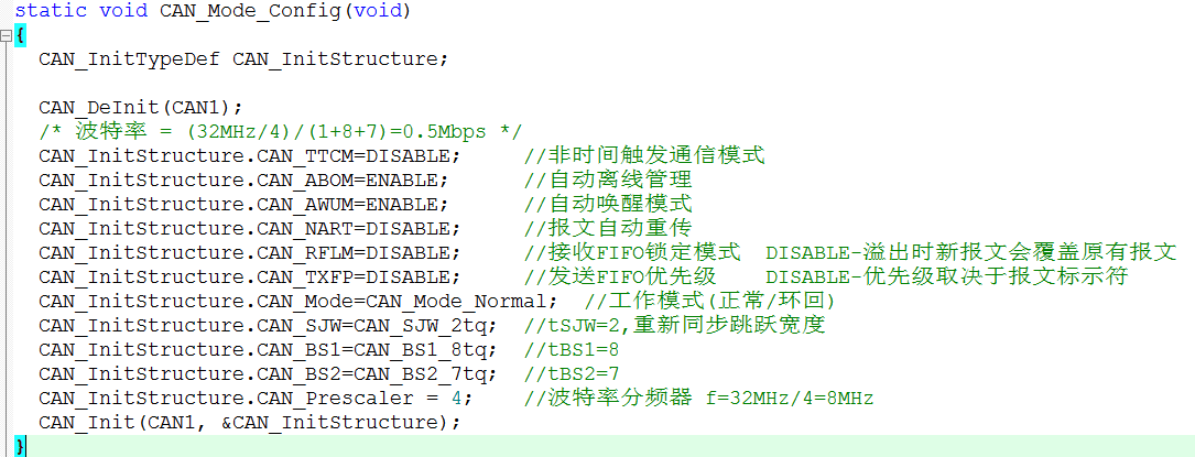 stm32 the bit timing and synchronization of can - Programmer Sought