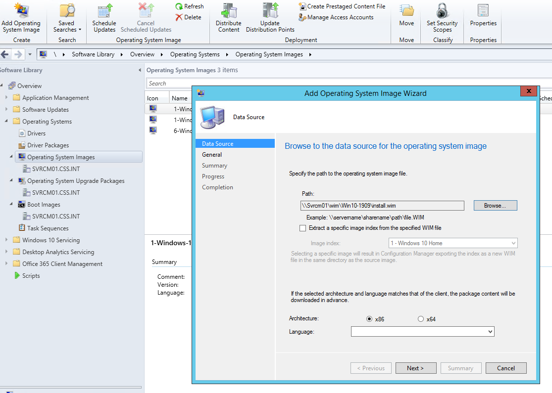 SCCM升级操作系统(一)--安装全新操作系统_sccm package-CSDN博客