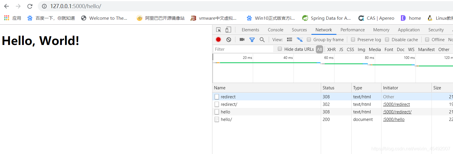 Python3:Flask的使用(简单的使用)_python with flask-CSDN博客