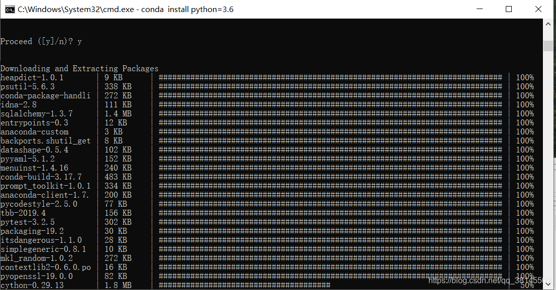 安装3.6版本python