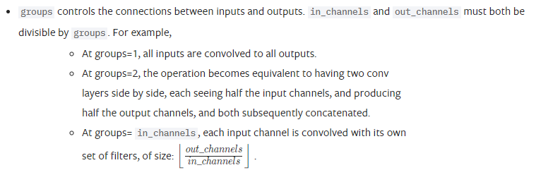 groupgs convolution