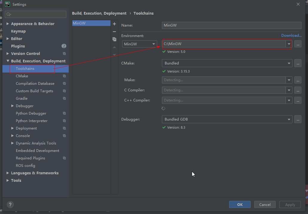 Windows下clion配置cmake_clion Cmake配置-CSDN博客