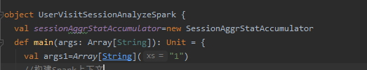 在使用spark2自定义累加器时提示：Exception in thread main org.apache.spark.SparkException: Task not serializable