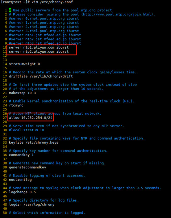 Use chrony to configure clock server under Linux - Programmer Sought