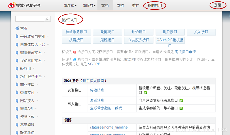 Sina Weibo API