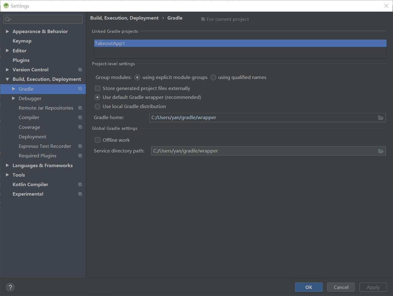 fix error: could not install gradle distribution from... ERROR: Could not install Gradle distribution from 'https://services ...