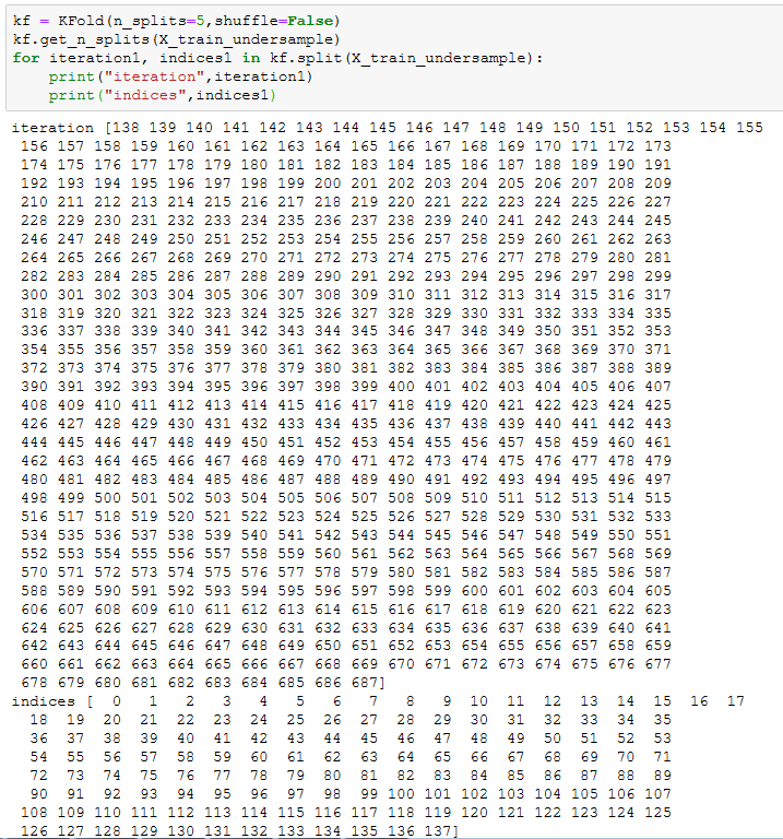 cross_validation.KFold与model_selection.KFold的区别[通俗易懂]