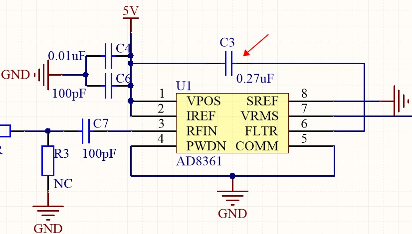 AD8361检波器 功率检波器 均值检波 功率计 原理图和PCB_ad8361检波电路原理-CSDN博客